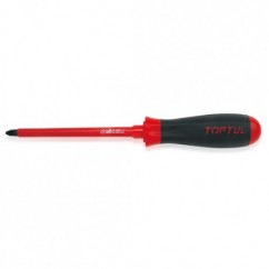 TOPTUL Изолирана кръстата отвертка 1000V FCEB0008, PZ0x75 mm