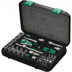WERA Мини гедоре ZYKLOP 1/4", 42 части