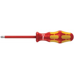 WERA Изолирана отвертка Pozidriv/Slotted (PZ/S) 2x100 mm, 1000V VDE, 165I 
