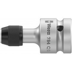 WERA Адаптор 1/2"SQ X 1/4" HEX 784/C, 50 mm