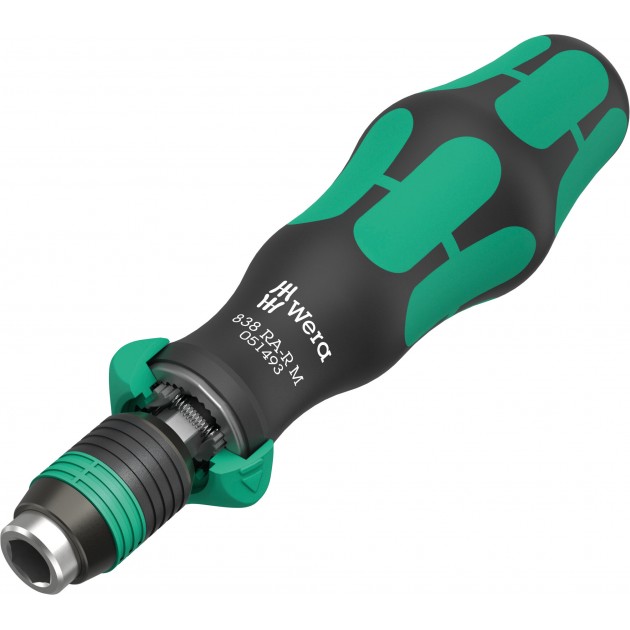 WERA Отвертка с тресчотка 1/4", 123 mm