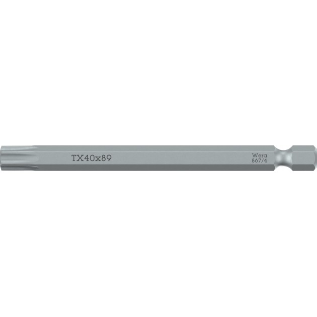 WERA Накрайник 867/4 Z TORX, TX20 x 89 mm