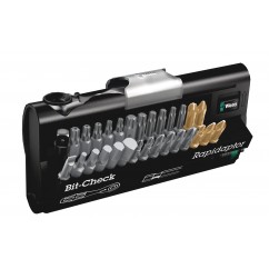 WERA Тресчотка 1/4" + комплект битове Bit-Check 30 Universal, 31 части