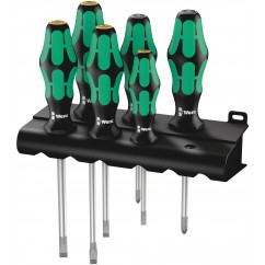 WERA К-кт отвертки, 4 прави + 2 кръстати PZ 334/6