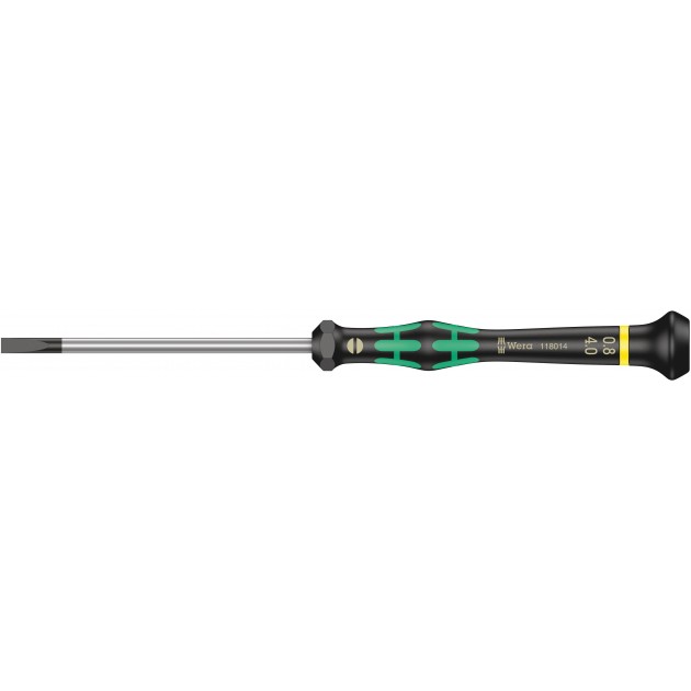WERA Мини отвертка 0.80x4.0x80 mm