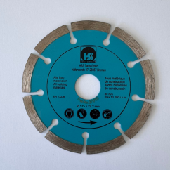 HSS Диамантен диск за бетон, 125х1.9х22.23 mm